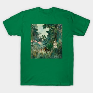 Henri Rousseau The Equatorial Jungle T-Shirt